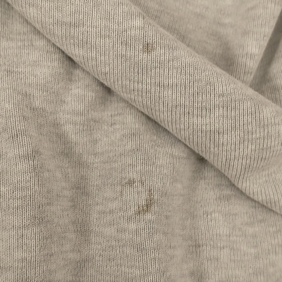 Thrashed Natural Wear Long Sleeve Gray T Shirt GAP - Picture 7 of 9